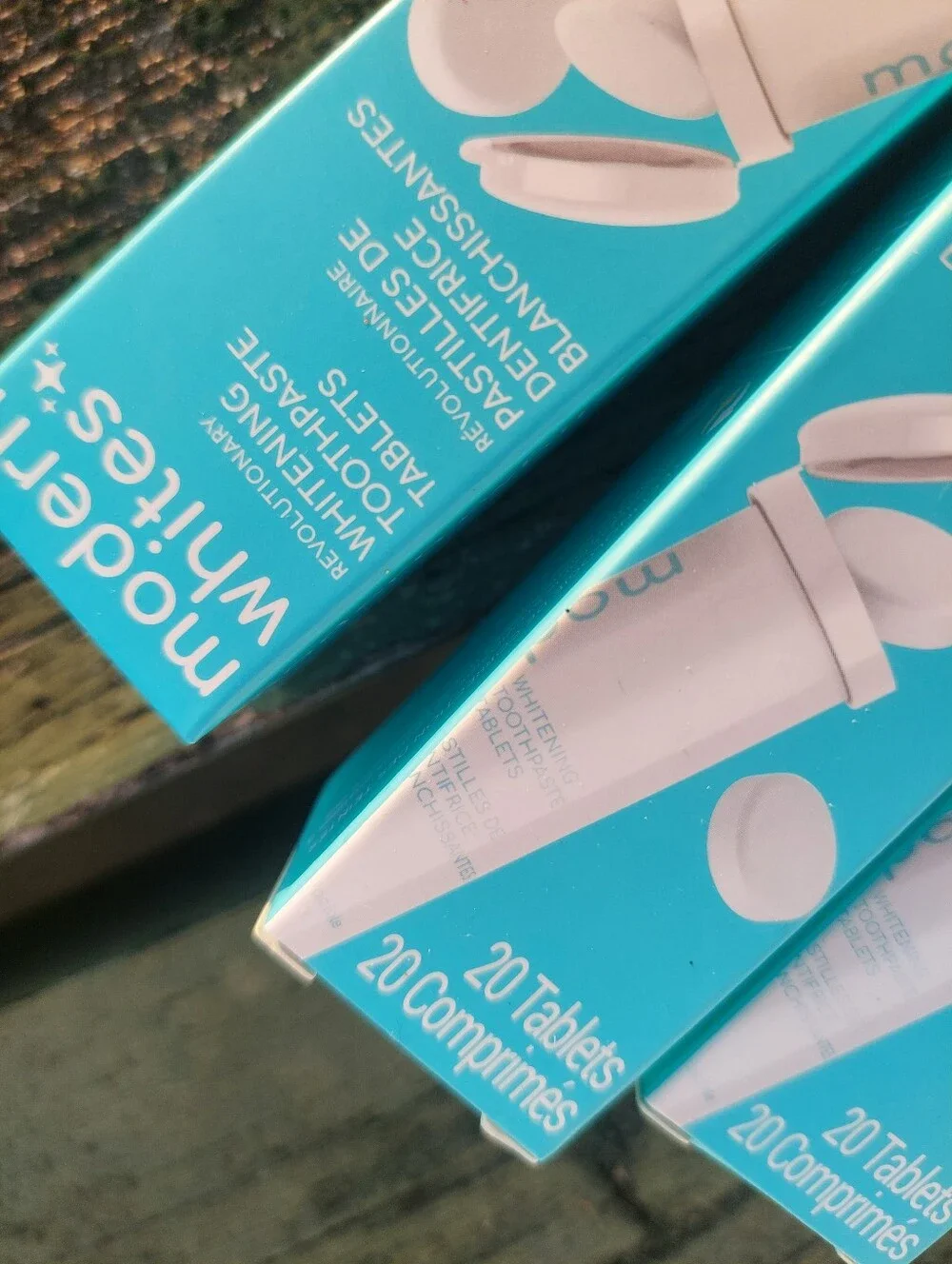 Lot Of 3 Modern Whites Tablet Toothpaste 20x3 TSA Approved